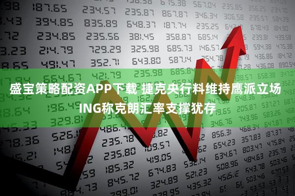 盛宝策略配资APP下载 捷克央行料维持鹰派立场 ING称克朗汇率支撑犹存