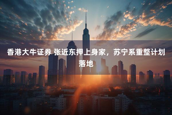 香港大牛证券 张近东押上身家，苏宁系重整计划落地